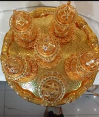 GRUPLAR 6'LI ÇAY SETİ SARI - 2