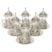 GRUPLAR ÇAY SETİ BEYAZ - 3