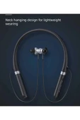 Stereo kulak içi kulaklık evrensel asılı boyun sporcu kulaklığı su geçirmez kulaklık - 5