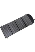 Güneş Paneli Katlanabilir 60 W Portatif Solar Su Geçirmez Hızlı Sarjlı Güneş Panelli - 3