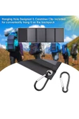 Güneş paneli usb katlanabilir güneş enerjisi şarj cihazı - 2
