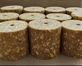 Sazan Yemleme( Balık Yemi )delikli Silindir Mısır Küspesi Ortalama 100 gr 20 Adet - 1