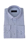 Erkek Uzunkol Piti Kareli Gömlek BGL-ST03798 thumbnail 3