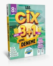 Ünlüler 8. Sınıf LGS Cix Genel 3+1 Deneme Ünlüler Yayınları thumbnail 1