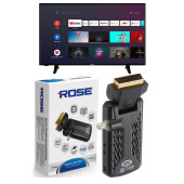 Pratik Uydu Alıcısı Türkiye Genel Kanallar Sd Mini Uydu Alıcı Dijital Kumanda Setli The Mini Scart - 1