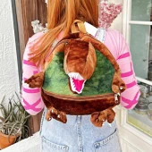 Unick Color Dinozor Orta Boy Peluş Sırt Çantası 1 Adet - 1