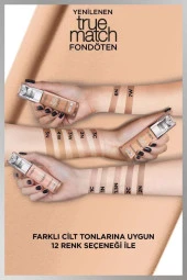 L'Oreal Paris True Match Bakım Yapan Fondöten 1N IVORY - 5