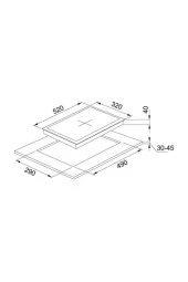 Ocak FHNG 302 2G BK C Siyah - 2