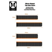 Tfy Store Watc 42-44-45-49 mm Uyumlu Çift Renk Mıknatıslı Silikon Kordon - 5
