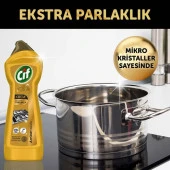 Cif Krem 750 Ml Altın Işıltısı - 4