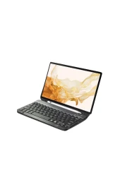 Qpen Samsung Galaxy X800 Tab S8 Plus Uyumlu 12.4 inç Klavyeli Tablet Kılıf thumbnail 2