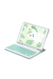 Qpen Samsung Galaxy X800 Tab S8 Plus Uyumlu 12.4 inç Klavyeli Tablet Kılıf thumbnail 8