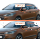 Hyundai İ20 Krom Cam Çıtası 2015-2020 (4 Parça) Paslanmaz Çelik - 5