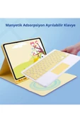 Qpen iPad Pro 2022 12.9 inç  Uyumlu Klavyeli Tablet Kılıf thumbnail 12