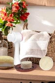 5'li Tüm Cilt Temizleme Kabak Lifli Eşek Sütü Gerdirme Beyazlatıcı Sabun Masaj Peeling Ruşur Taşı - 4