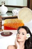 3'lü Gözenek Temizleme Sivilce Leke Akne Ölü Deri Peeling Ruşur Taşı Masaj Etkili Lifli Ballı Sabun - 2