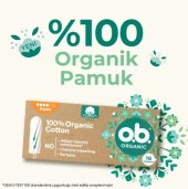 O.B. Tampon Organic Super 16'lı thumbnail 2