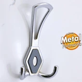 Mali Askı Dolap Askılık Askılığı Banyo Mutfak Askısı Duvar Kapı Arkası Elbise Kıyafet Vestiyer Krom - 1