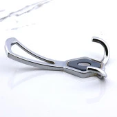 Mali Askı Dolap Askılık Askılığı Banyo Mutfak Askısı Duvar Kapı Arkası Elbise Kıyafet Vestiyer Krom - 2