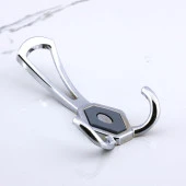 Mali Askı Dolap Askılık Askılığı Banyo Mutfak Askısı Duvar Kapı Arkası Elbise Kıyafet Vestiyer Krom - 5