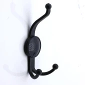 Boncuk Askı Dolap Askılık Askılığı Banyo Mutfak Askısı Duvar Kapı Elbise Kıyafet Vestiyer Siyah thumbnail 2