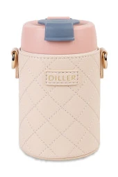 Diller Çelik Termos Matara 380 Ml Pembe 8991 - 1