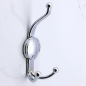 Boncuk Askı Dolap Askılık Askılığı Duvar Kapı Elbise Kıyafet Vestiyer Banyo Mutfak Askısı Krom thumbnail 3