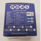 NOAS 7W GU10 DUYLU MERCEKLİ LED AMPUL (Gün Işığı) - 6