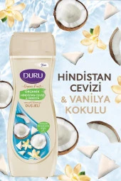Duru Organik Fruits Hindistan Cevizi ve Vanilya Duş jeli 450 ML thumbnail 3