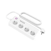 R-PW4 Wi-Fi Akıllı Çoklu Priz / 4 Usb 4 Elektrik Prizi - 1