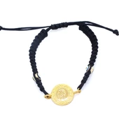 Altın Kaplama İpli Çeyrek Altın Bileklik BLK-187 thumbnail 3