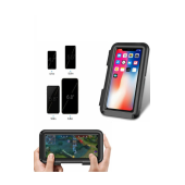 QASUL Motosiklet Telefon Tutucu Bisiklet Telefon Tutucu Su Geçirmez Motor Tutacak - 4