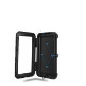 QASUL Motosiklet Telefon Tutucu Bisiklet Telefon Tutucu Su Geçirmez Motor Tutacak - 6