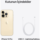 iPhone 14 Pro 256 GB Altın - 4