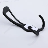 Galata Askı Siyah Dolap Askılık Askılığı Duvar Vestiyer Banyo Mutfak Kapı Elbise Kıyafet Askısı thumbnail 6