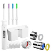 Ağız Duşu Askılıklı 4 Başlıklı Komple Ağız Bakımı Elektrik Hazne Şarj Yok - 1