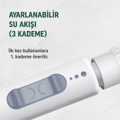 Ağız Duşu Askılıklı 4 Başlıklı Komple Ağız Bakımı Elektrik Hazne Şarj Yok - 5