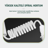 Ağız Duşu Askılıklı 4 Başlıklı Komple Ağız Bakımı Elektrik Hazne Şarj Yok - 8