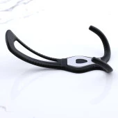 Galata Askı Siyah Dolap Askılık Askılığı Duvar Vestiyer Banyo Mutfak Portmanto Elbise Kıyafet Askısı thumbnail 4