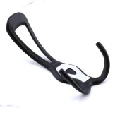 Galata Askı Siyah Dolap Askılık Askılığı Duvar Vestiyer Banyo Mutfak Portmanto Elbise Kıyafet Askısı thumbnail 5