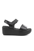 Muya Sempre 34208-001 Anatomik Taban Kadın Sandalet Siyah 36-40 thumbnail 3