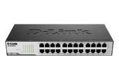 D-Link DES-1024D 24 Port 10/100 Metal Kasa Ethernet Switch - 1