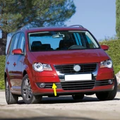 VW Touran 2007-2010 Ön Tampon Çeki Çekme Demiri Kapağı 1T0807241B - 1