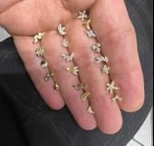 925 Ayar Gümüş Tragus Piercing - 5