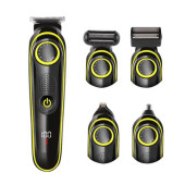 RGV Kablosuz 5 in1 Saç Sakal Vücut Tıraş Makinesi Şarjlı Erkek Bakım Seti LED Ekran Şarjlı - 3