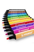 STABILO RIO SCRIBBI STAND 40LI 12 668\40-1 KEÇELİ KALEM K.YEŞİL - 3