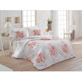 Kristal Light Çift Kişilik Nevresim Takımı Henna Pudra - 1