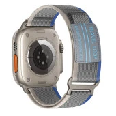 Tfy Store Watc 44-45-49 mm Uyumlu Alice Travel Loop Kumaş Kordon - 2