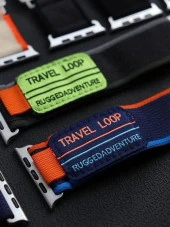 Tfy Store Watc 44-45-49 mm Uyumlu Alice Travel Loop Kumaş Kordon - 9