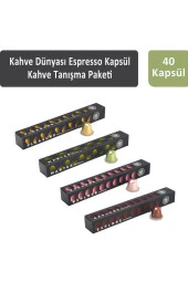 Kahve Dünyası Espresso Kapsül Tanışma Paketi 40 Kapsül - 1